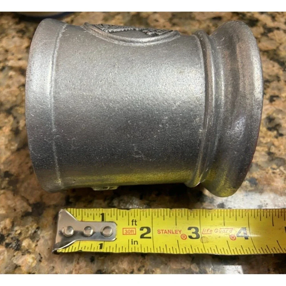 Vintage US Bicentennial Pewter Metal 1976 Coffee Mug Rare Patriotic USA Eagle 70 - Picture 4 of 4